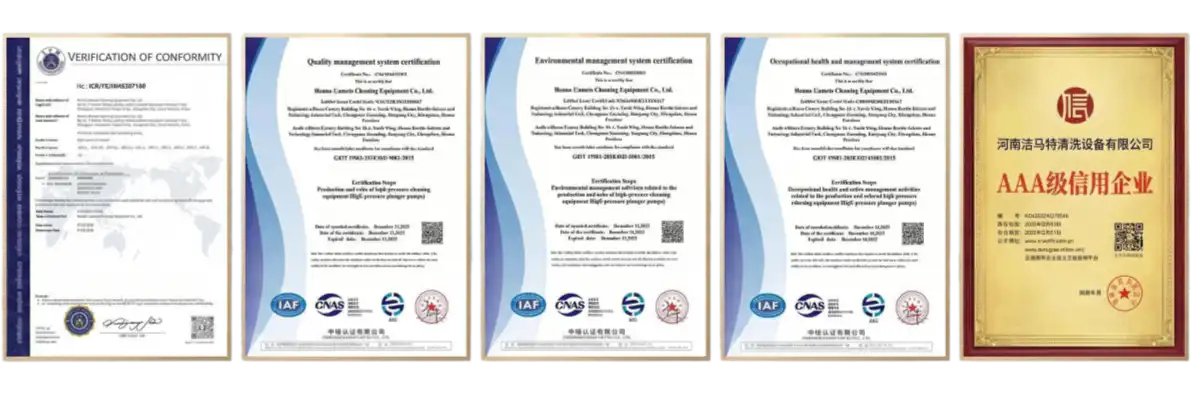 Global Export Certificates and Qualification